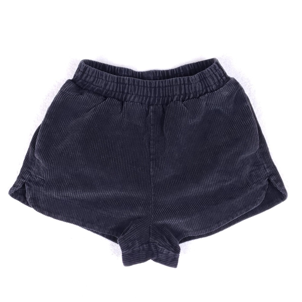 SHE‎ + SKY High Waisted Corduroy Shorts S Grey